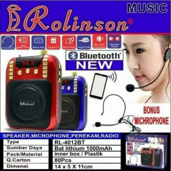 Radio Portabel Rolinson R-4012BT