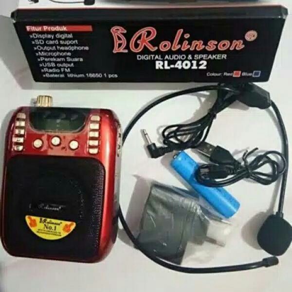 Radio Portabel Rolinson R-4012BT 4