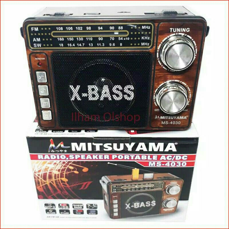 Radio Portable MITSUYAMA MS-4030 4