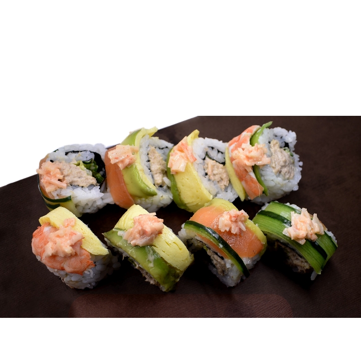 Rainbow Roll 8pcs