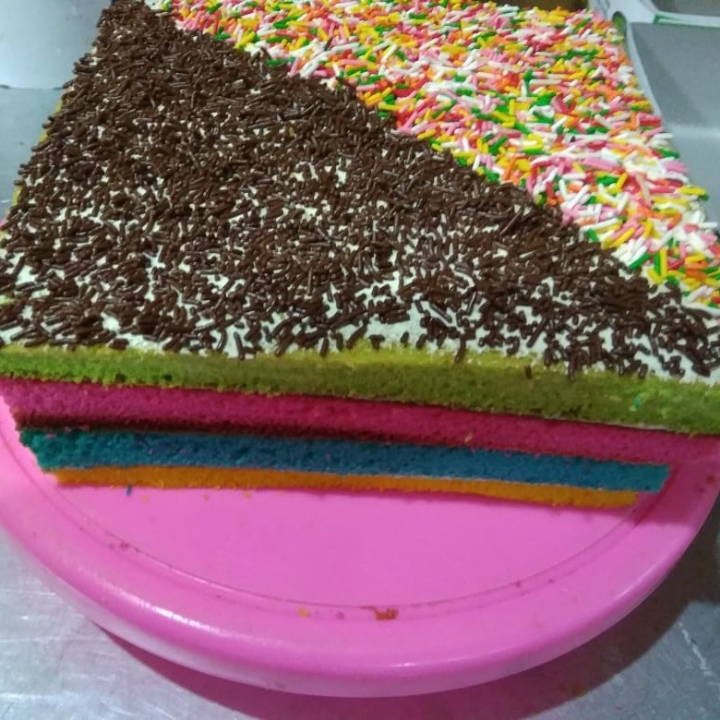 Rainbow cake