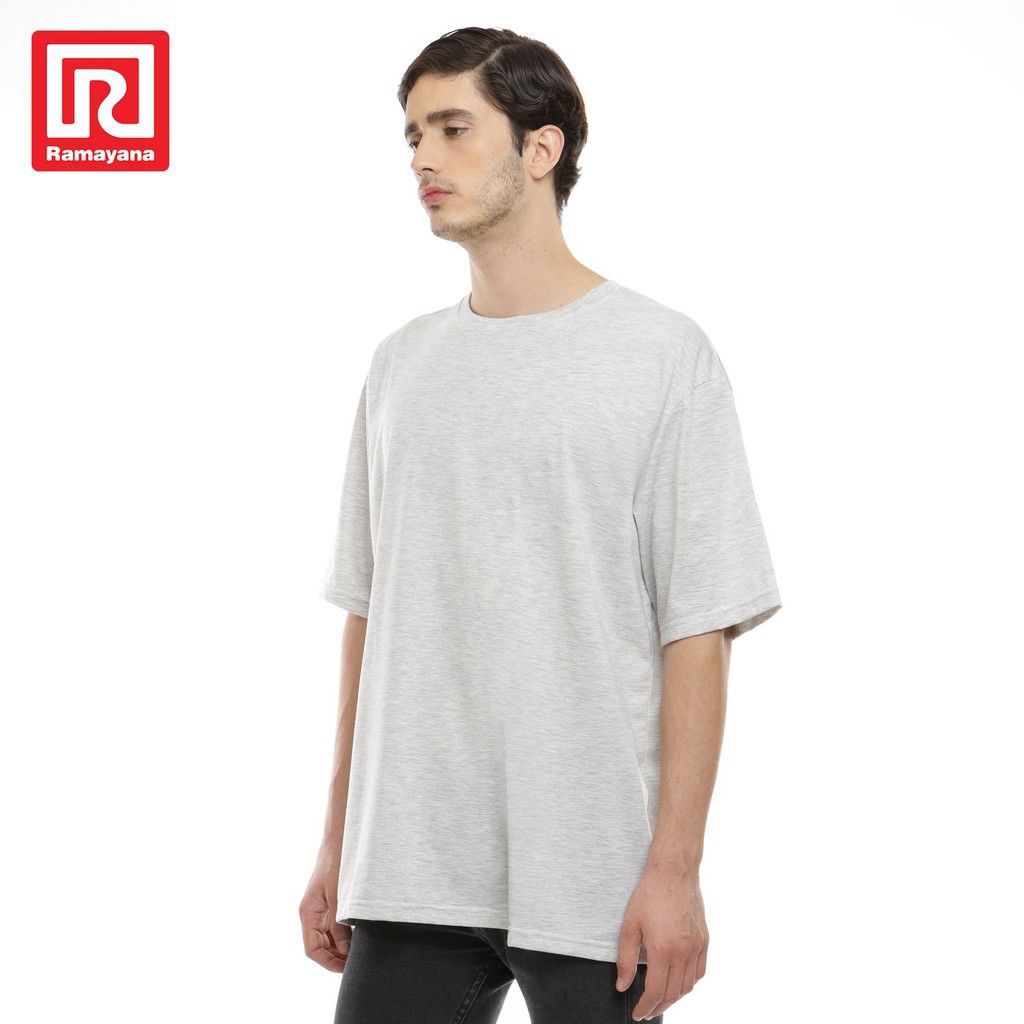 Ramayana - RAF Tshirt Pria Oversize Lengan Pendek Raf12706 2