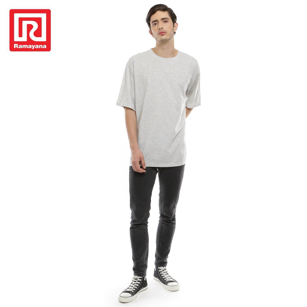 Ramayana - RAF Tshirt Pria Oversize Lengan Pendek Raf12706 3