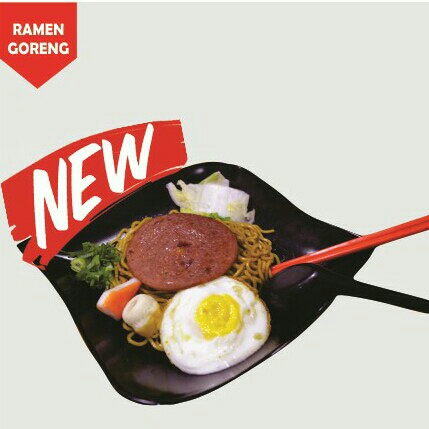 Ramen Goreng Beef Ceplok