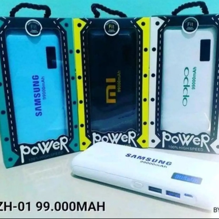 Random Samsung Mi Oppo Kapasitas 99000 Mah Led Indikator