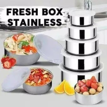 Rantang Stainless Stell 5 Susun Protect Fresh Box 2