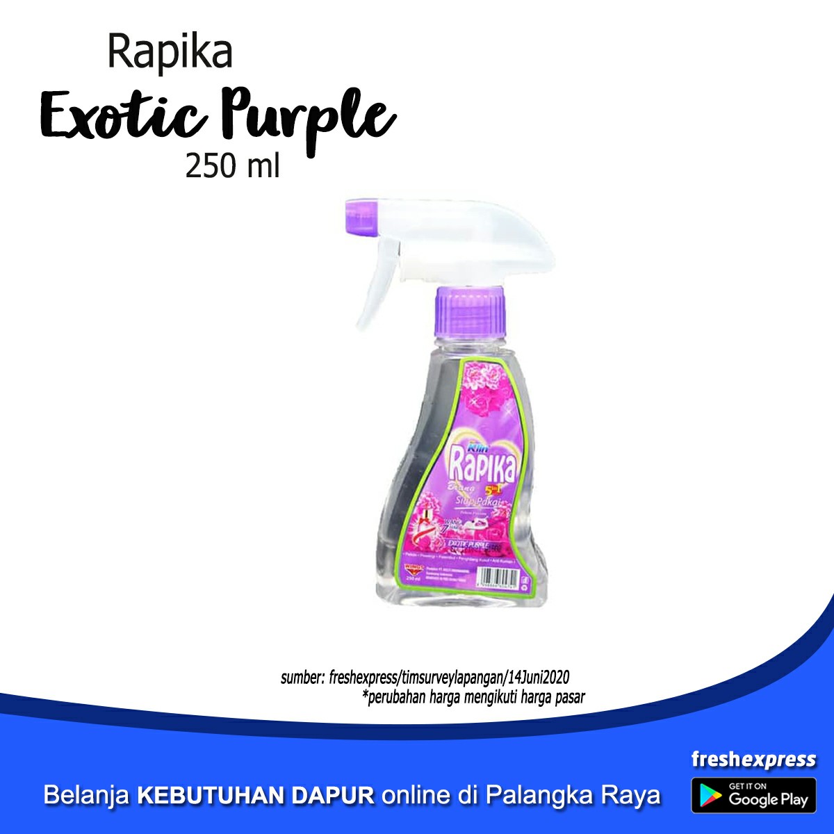 Rapika Exptic Purple 250 Ml