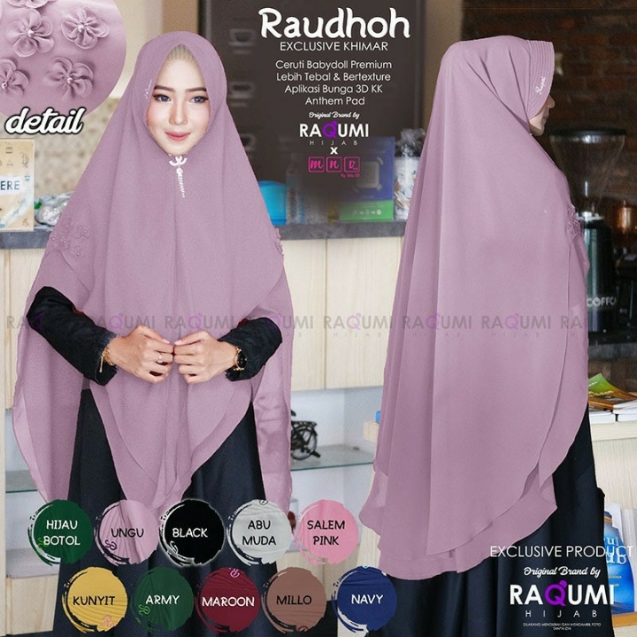 Raudhoh Exclusive Khimar