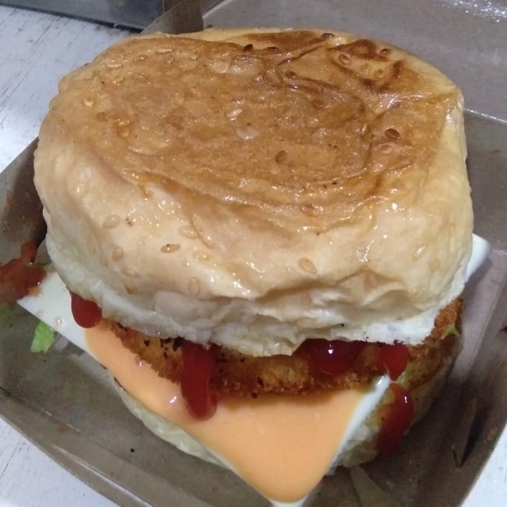 Ready Burger Chicken Varian Keju Slice 3