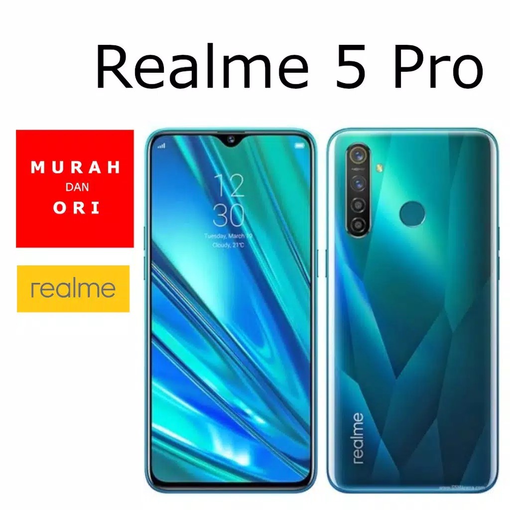 Realme 5 Pro Ram 4Gb 8GB Garansi Resmi