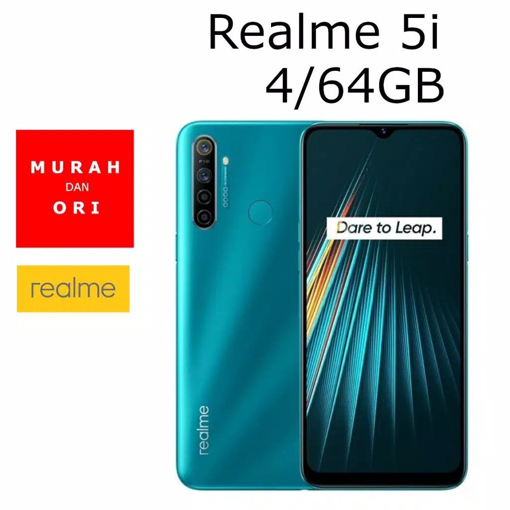 Realme 5i Ram 4GB 64GB Internal Garansi Resmi