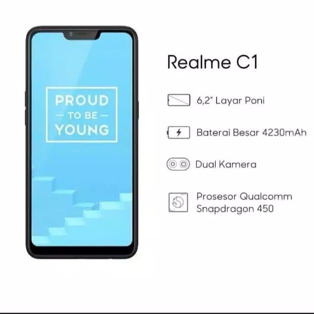 Realme C1 Ram 2Gb Internal 16Gb Garansi Resmi 2