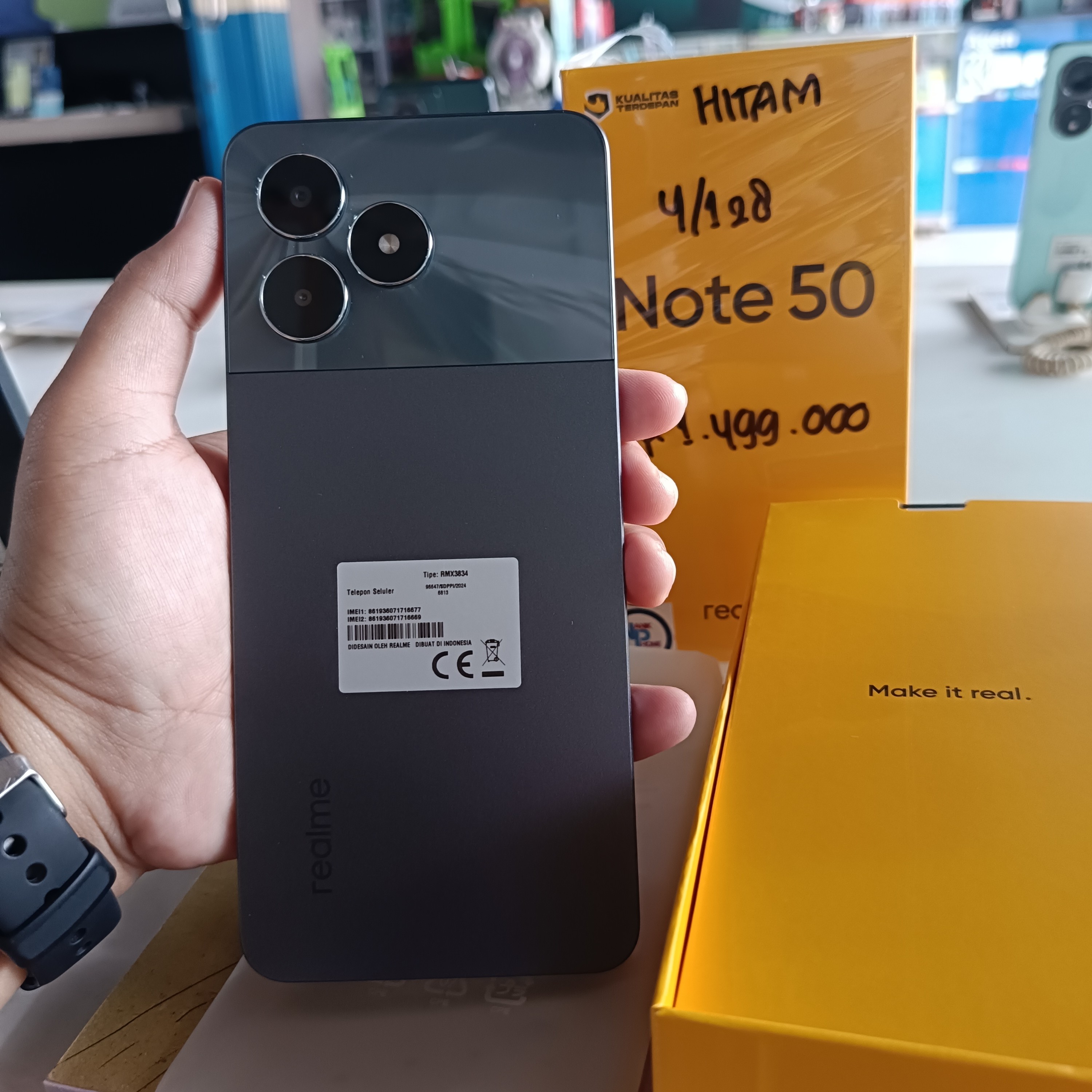 REALME NOTE 50 RAM 4 GB ROM 128GB 2