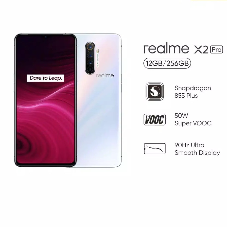 Realme X2 Pro Ram 12GB 256GB ROM 855Plus Snapdragon Garansi Resmi