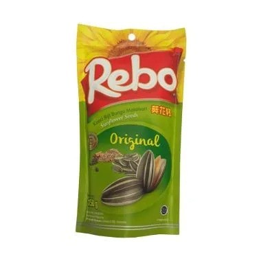 Rebo Kuaci Biji Original 150 g - Makanan