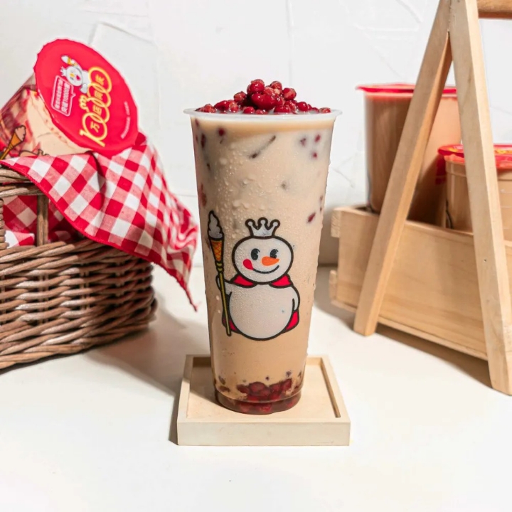 Red Bean Milk Tea Grande  M