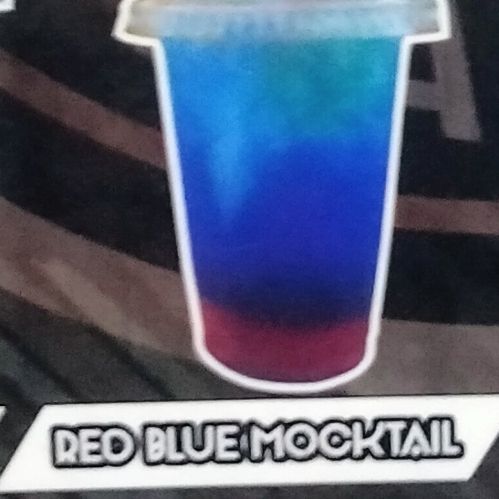 Red Blue Mocktail