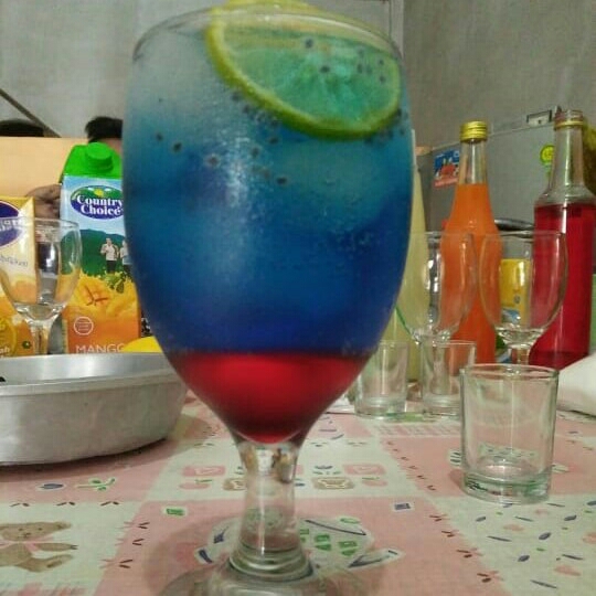 Red Blue Pamela Mocktail