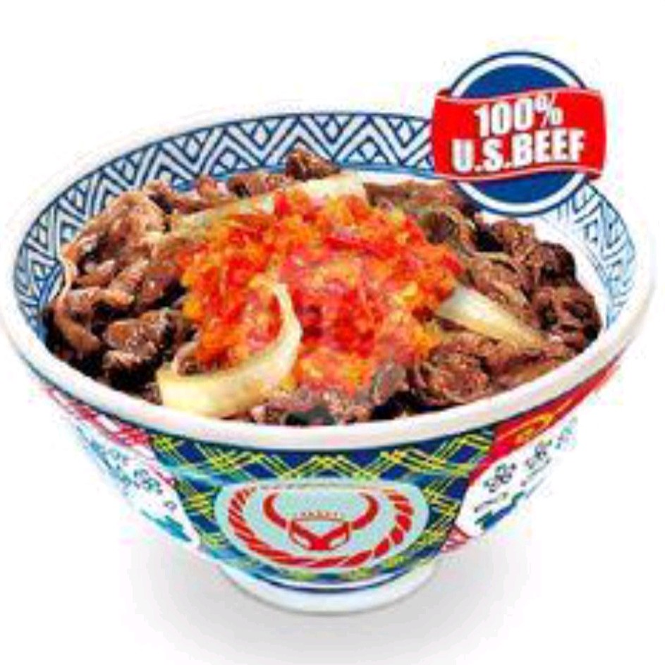 Red Hot Chili Yakiniku Beef Bowl L