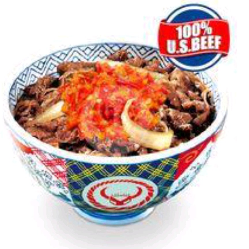 Red Hot Chili Yakiniku Beef Bowl R