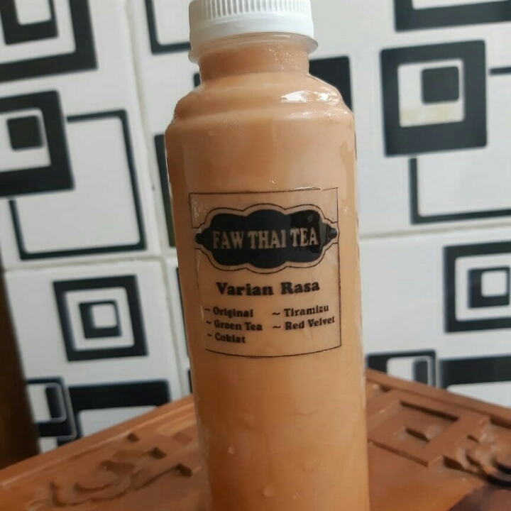 Red Velver Thai Tea Botol 2