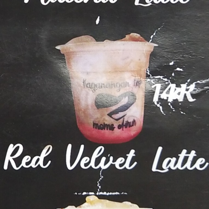 Red Velvet Coffe Latte