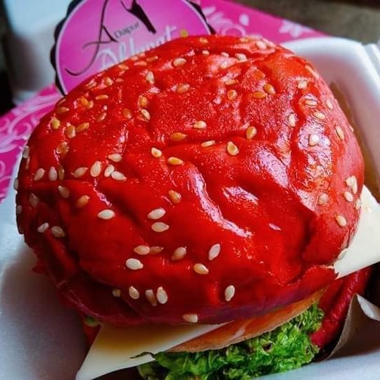 Red burger 