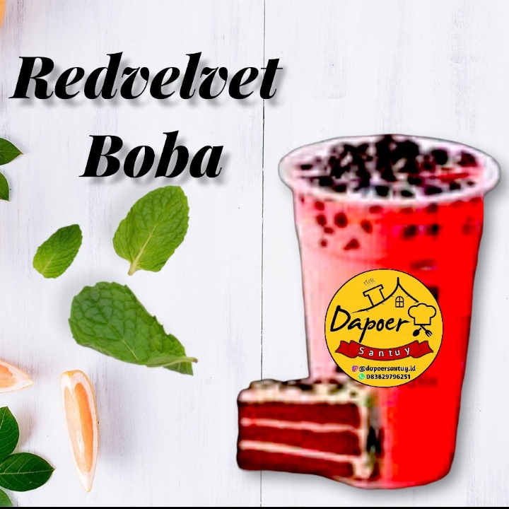 Redvelvet Boba