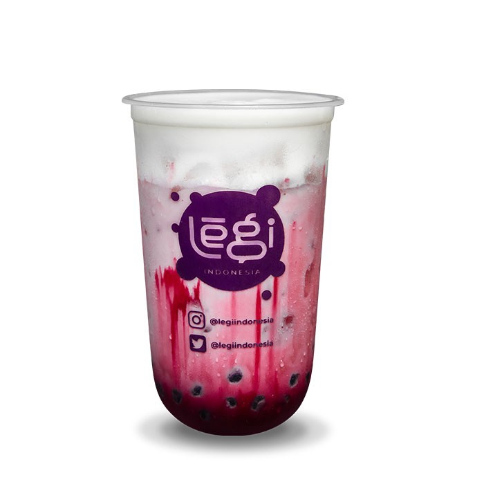 Redvelvet Cheese Boba - Large