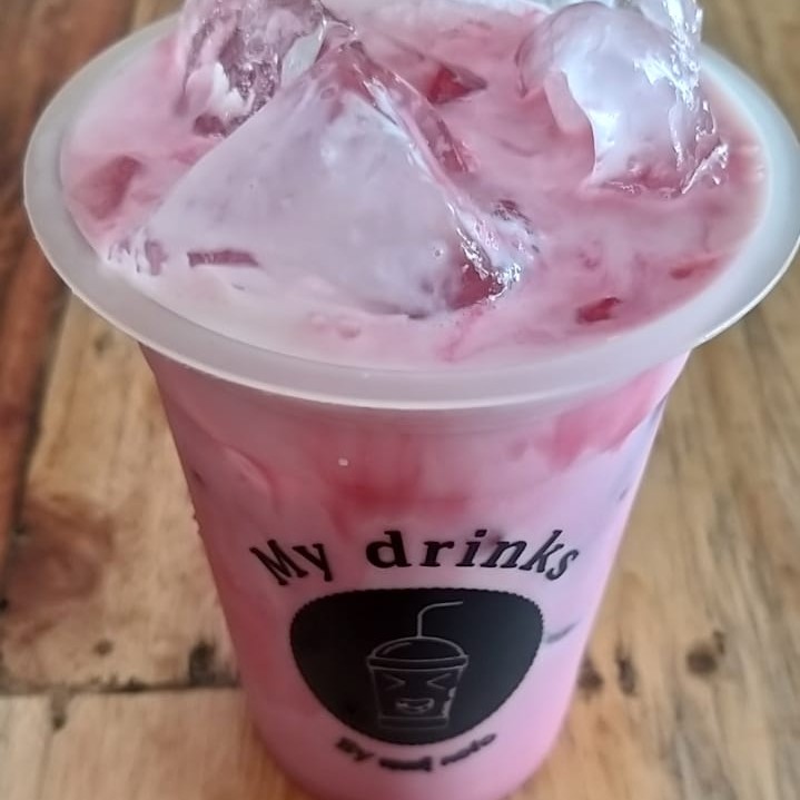 Redvelvet Latte Ice