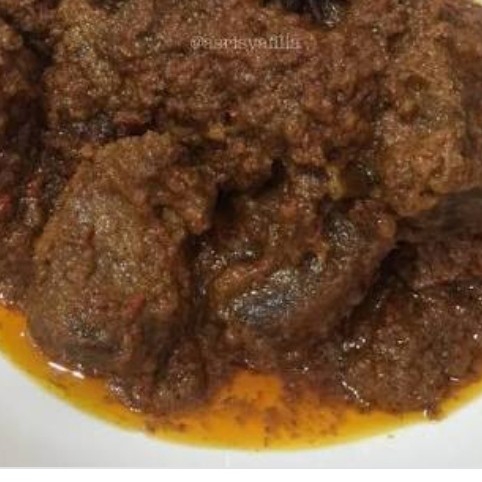 Nasi Padang Rendang