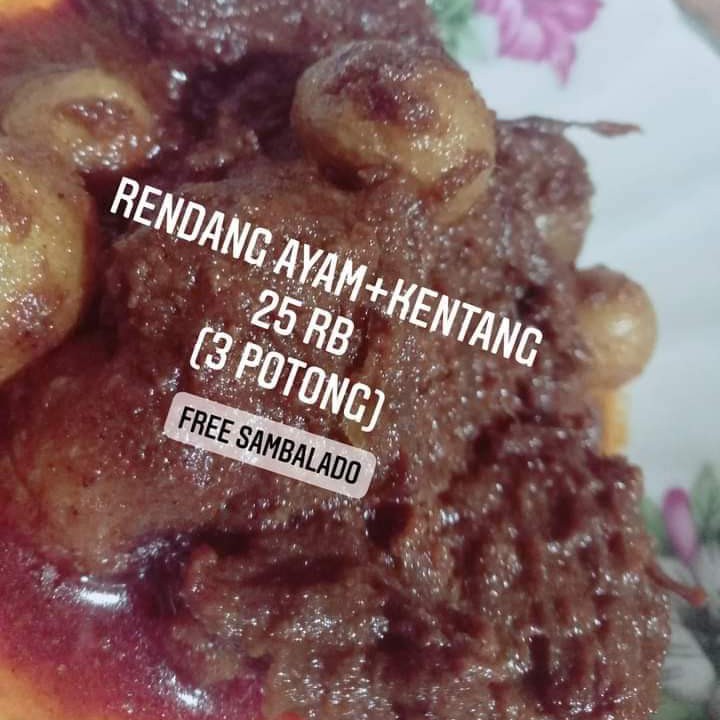 Rendang Ayam Plus Kentang