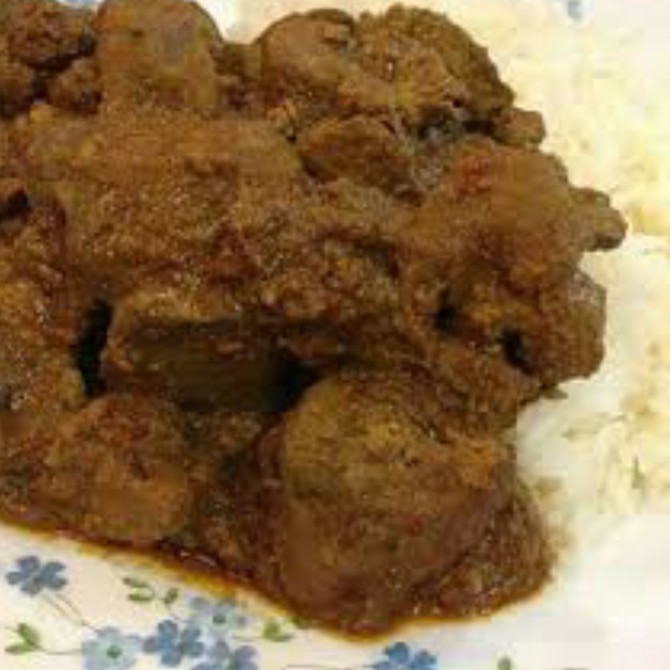 Rendang Hati Ayam