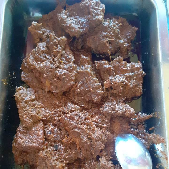 Rendang Sapi Komplit