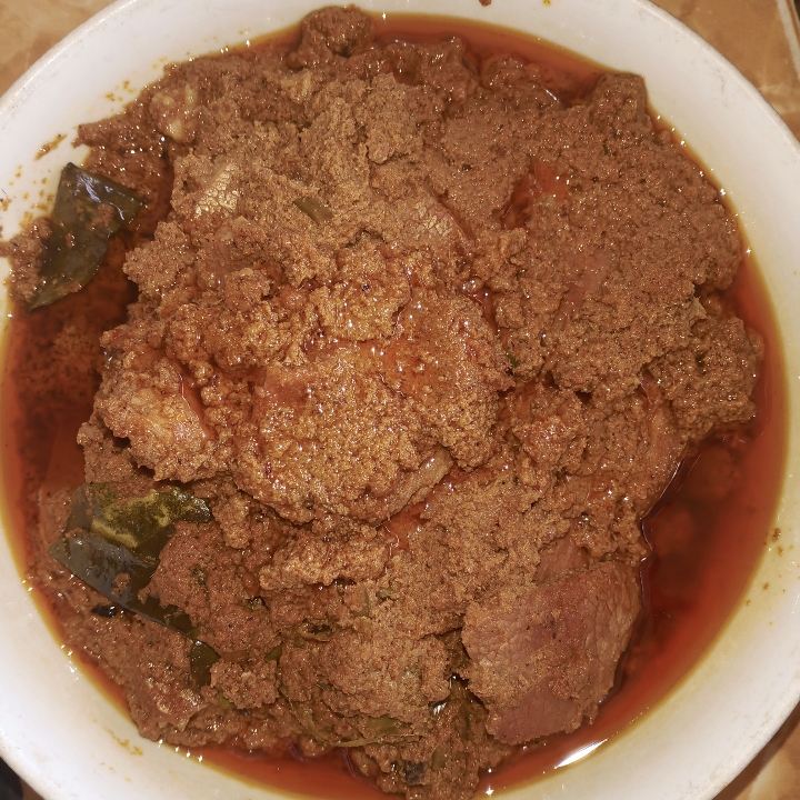 Rendang Sapi Tanpa Nasi 