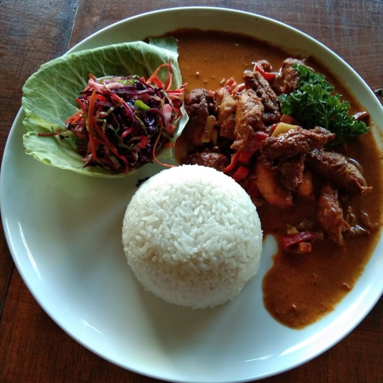 Rendang With Rice