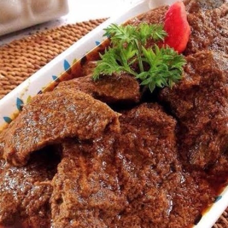 Rendang dan Nasi