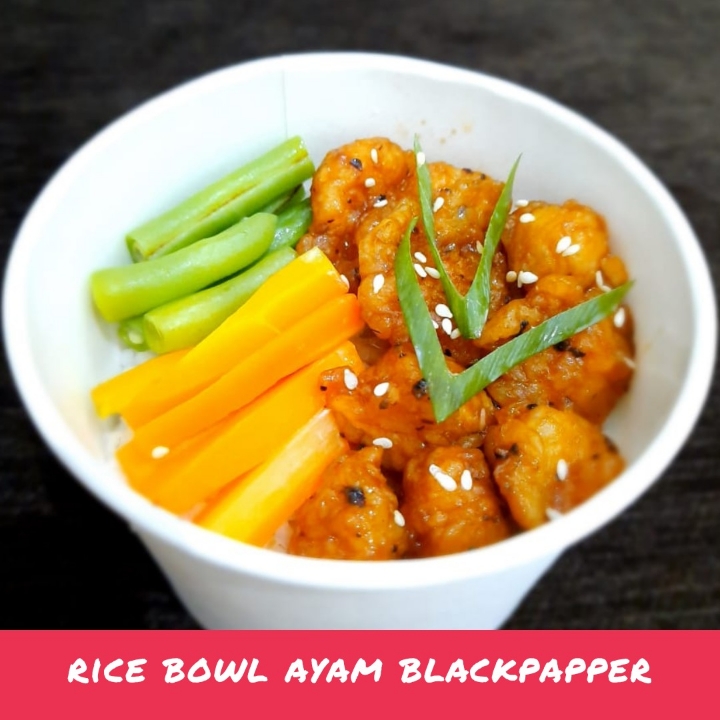 Rice Bowl Ayam Blackpapper