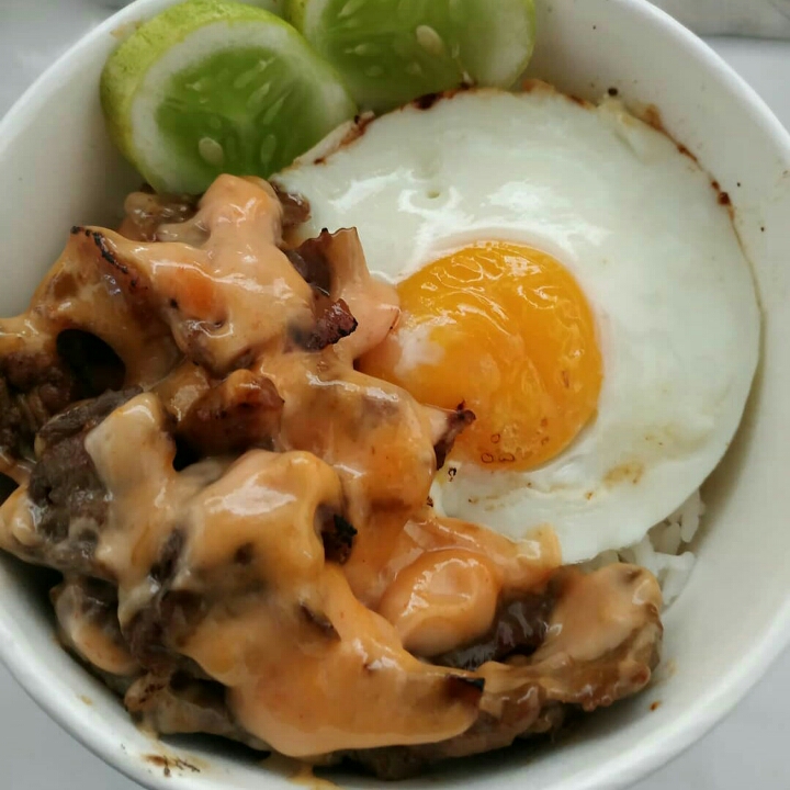 Rice Bowl Ayam Crispy Saus Mentai