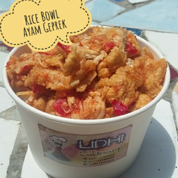 Rice Bowl Ayam Geprek