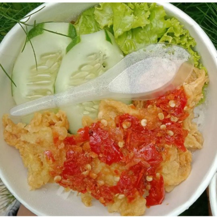 Rice Bowl Ayam Geprek