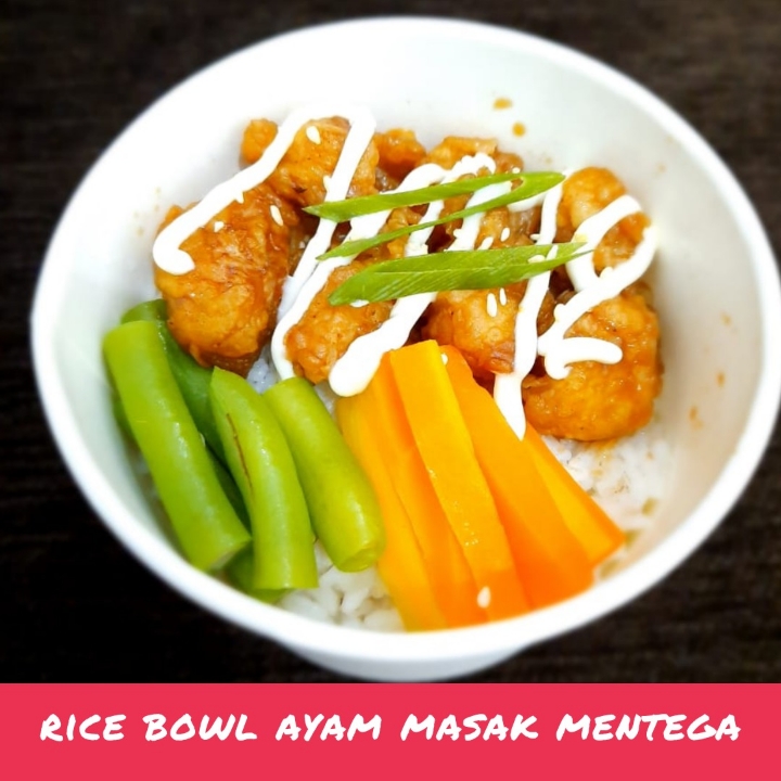 Rice Bowl Ayam Masak Mentega