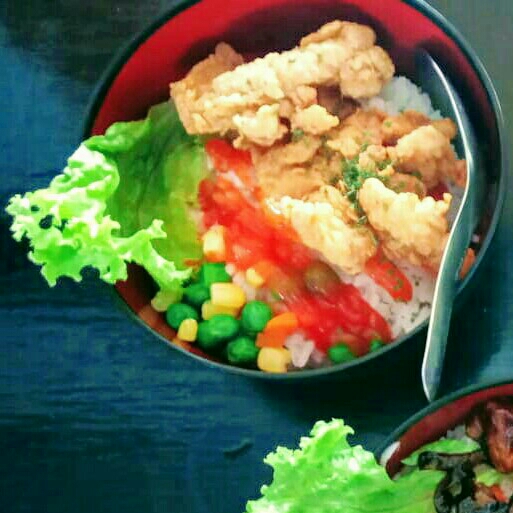 Rice Bowl Chicken Katsu