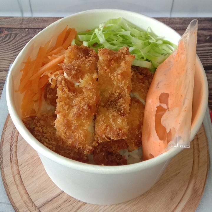 Rice Bowl Chicken Katsu