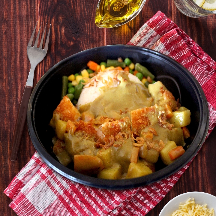 Rice Bowl Chicken Katsu Curry Don