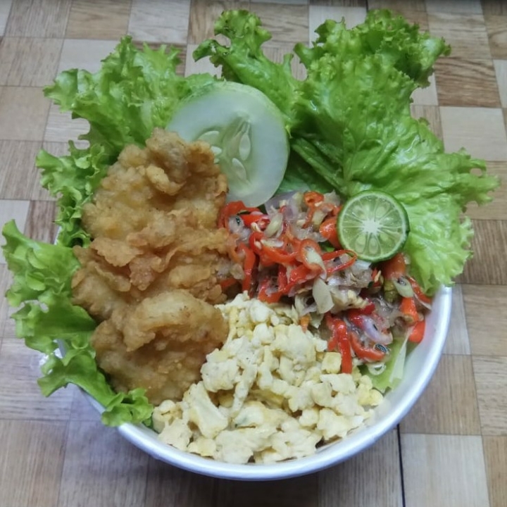 Rice Bowl Dori Sambal Matah