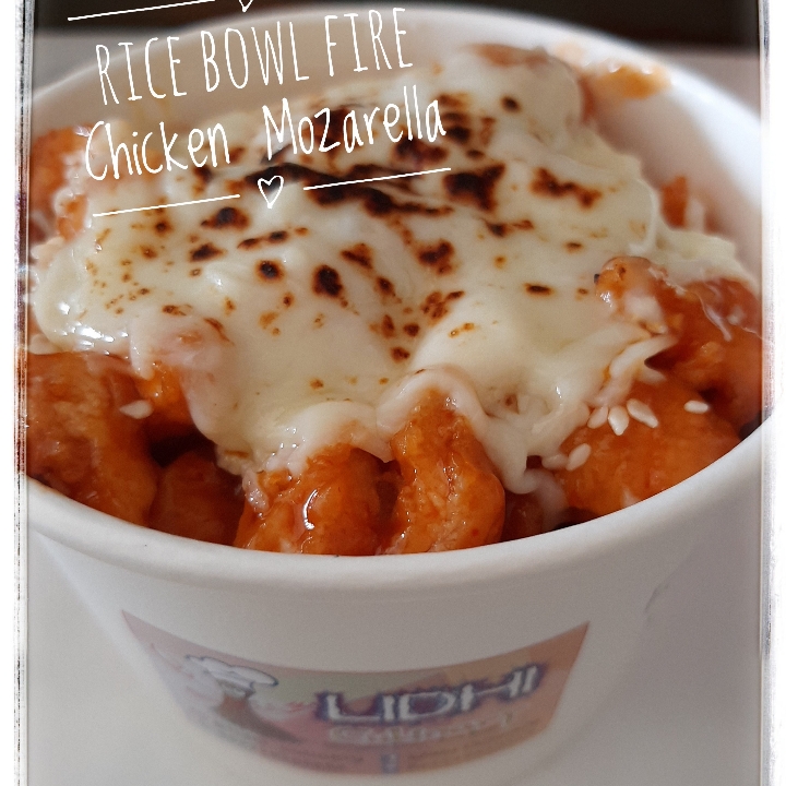 Rice Bowl Fire Chicken Mozarella