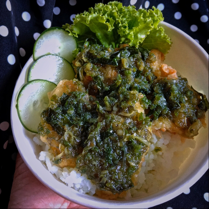 Rice Bowl Green Chile Chicken