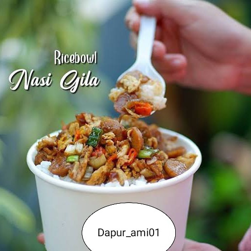 Rice Bowl Nasi Gila