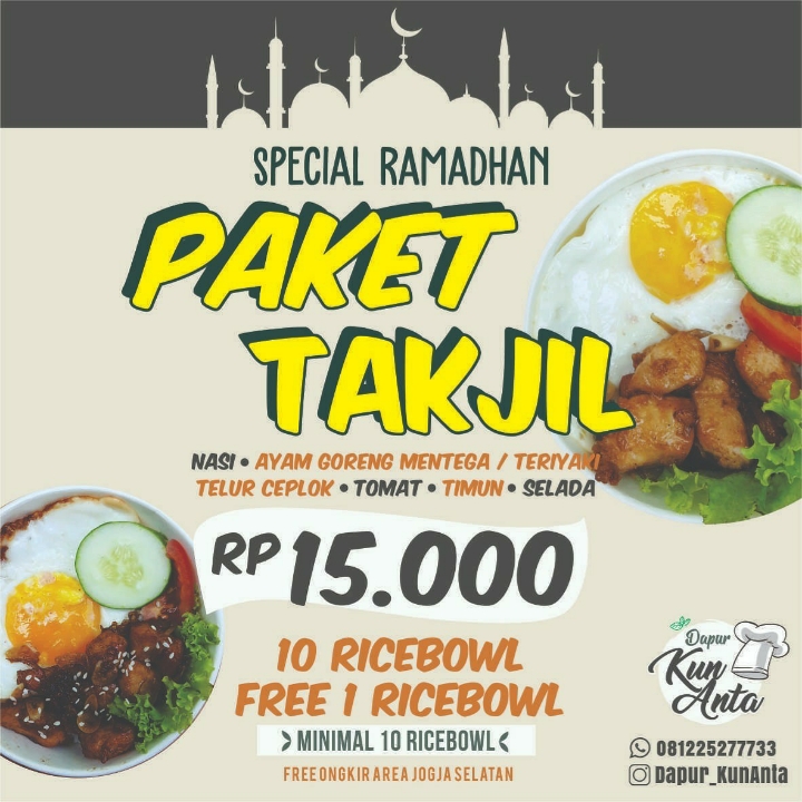 Rice Bowl Paket Takjil